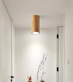 Wooden Down Light with Anti-Glare LED for Nordic Hallway