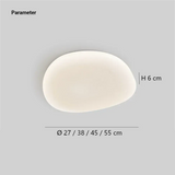 Pebble ceiling light available in 27 cm, 38 cm, 45 cm and 55 cm sizes