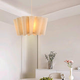 Japanese Pendant Light with Fabric Shade