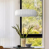 Silk Art Modern Pendant Lights for Living Room