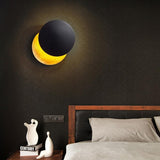 Italian LED Disc Wall Light for Bedroom
