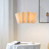 Japanese Pendant Light with Fabric Shade