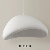 Rustic White Pendant Light for Living Room
