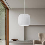 Silk Art Modern Pendant Lights for Living Room