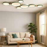 Nordic Flush Ceiling Light Metal Dimmable for Living Room
