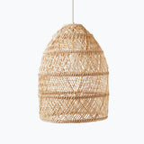 Rattan Pendant Light for Rustic Dining Room