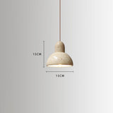 Yellow Cave Stone Wabi-Sabi Dining Table Light Pendant