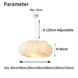 Modern Cloud Pendant Light Dimmable for Living Room