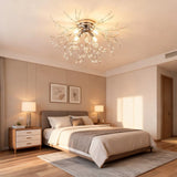 Premium Dandelion Crystal Ceiling Light for Bedroom