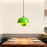 Modern Flowerpot Metal Pendant Light Dimmable for Dining Rooms