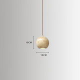 Yellow Cave Stone Wabi-Sabi Dining Table Light Pendant