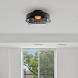 Glass Bowl Ceiling Light for Living room