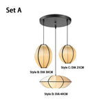 Vintage Cream Pendant Light Fitting for Dining Room