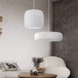 Silk Art Modern Pendant Lights for Living Room