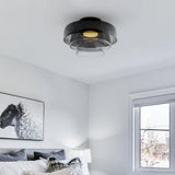 Glass Bowl Ceiling Light for Living room