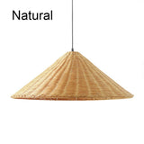 Wabi-Sabi Bamboo Pendant Ceiling Light for Kitchen