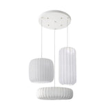 Silk Art Modern Pendant Lights for Living Room