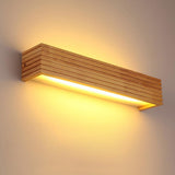 Nordic LED Wooden Wall lighting for Living Room