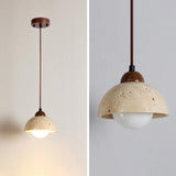 Yellow Cave Stone Wabi-Sabi Dining Table Light Pendant