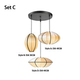 Vintage Cream Pendant Light Fitting for Dining Room