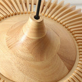 Wooden Pendant Lighting Japanese Rustic Bar