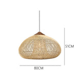 Wabi-Sabi Hollow Rattan Vintage Pendant Lights