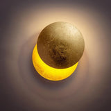 Italian LED Disc Wall Light for Bedroom