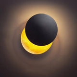 Italian LED Disc Wall Light for Bedroom