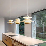 Wooden Wabi-Sabi UFO Style Pendant Light