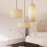 Silk Art Modern Pendant Lights for Living Room