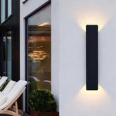 Modern Rectangular LED Outdoor Up Down Wall Light