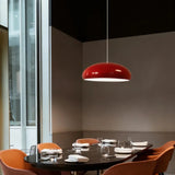 Modern Dome Pendant Light Metal Dimmable for Dining Rooms