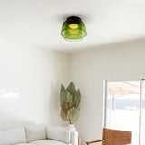 Glass Bowl Ceiling Light for Living room