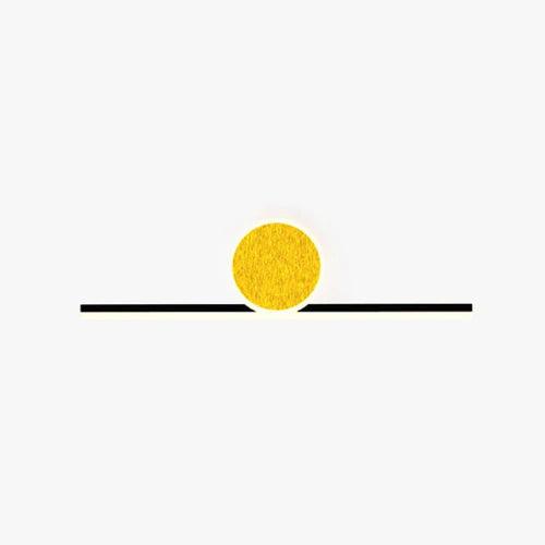 Gold Circular Line Led Bedroom Wall Lights - Clowas