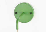 Modern Macaron Cone Wall Light Metal Dimmable for Bedside