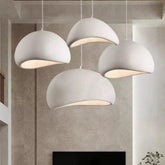 Rustic White Pendant Light for Living Room