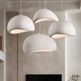 Rustic White Pendant Light for Living Room