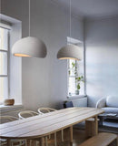 Rustic White Pendant Light for Living Room
