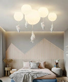 Creative Bear Balloon Ceiling Light for Kids Room