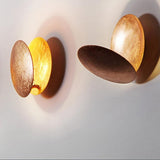 Italian LED Disc Wall Light for Bedroom