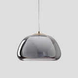 Cream Glass Pendant Lights for Kitchen Island