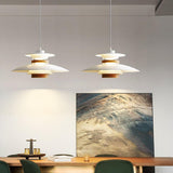 Wooden Wabi-Sabi UFO Style Pendant Light