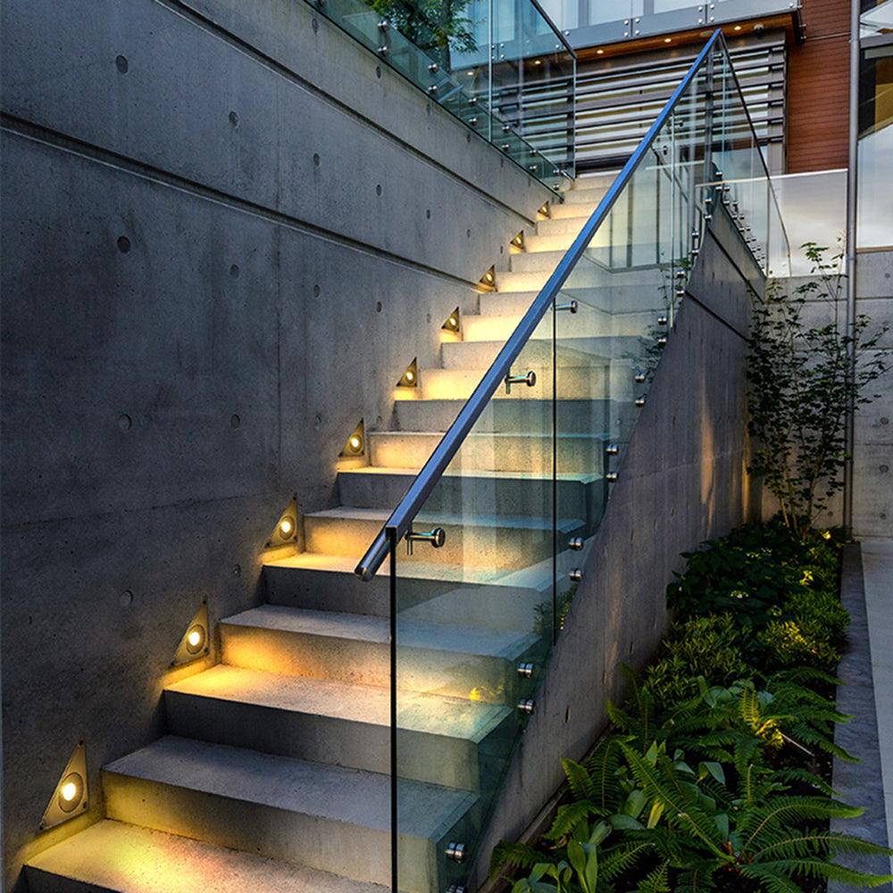 Triangle Motion Sensor Step Outdoor Lights - Clowas