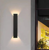 Rectangular Up Down Wall Light Metal for Exterior Walls, IP65