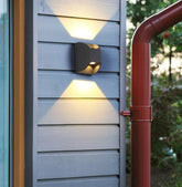 Modern Black Aluminum LED Waterproof Wall Sconce