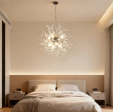 Sputnik Pendant Light Crystal LED Dimmable for Dining Room