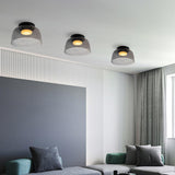 Vintage Glass Ceiling Light Fixtures for corridor