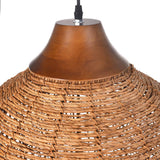 Boho Rattan Pendant Lighting for Kitchen