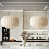 Multi Pendant Dining Room Silk Lantern Light