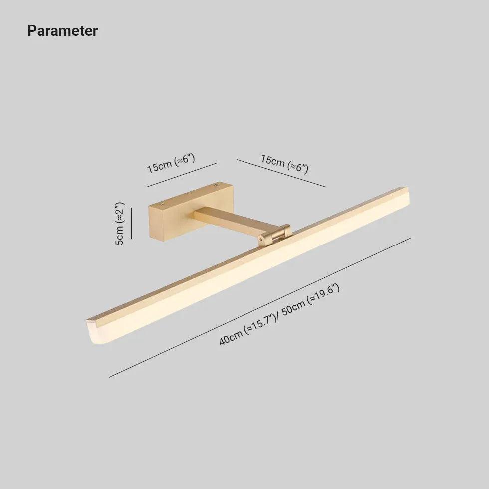 3 Colour Temperature Bathroom Mirror Lights - Clowas